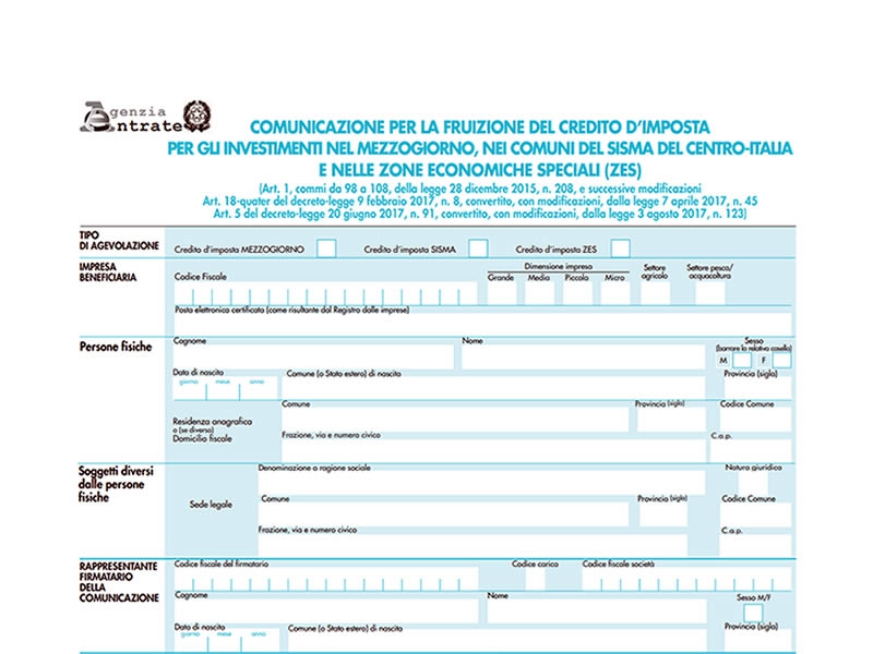 Ordine dei consulenti del lavoro Taranto Credito imposta Mezzogiorno